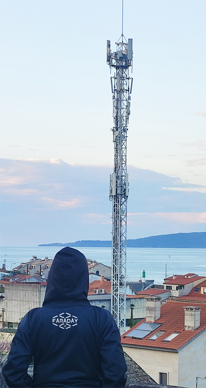 la jaula de Faraday antena 5g