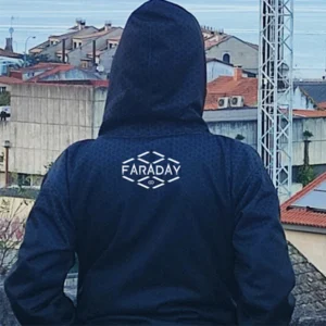 sudadera la jaula de faraday espalda