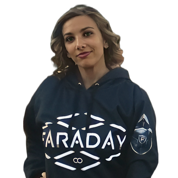 sudadera la jaula de faraday modelo principal